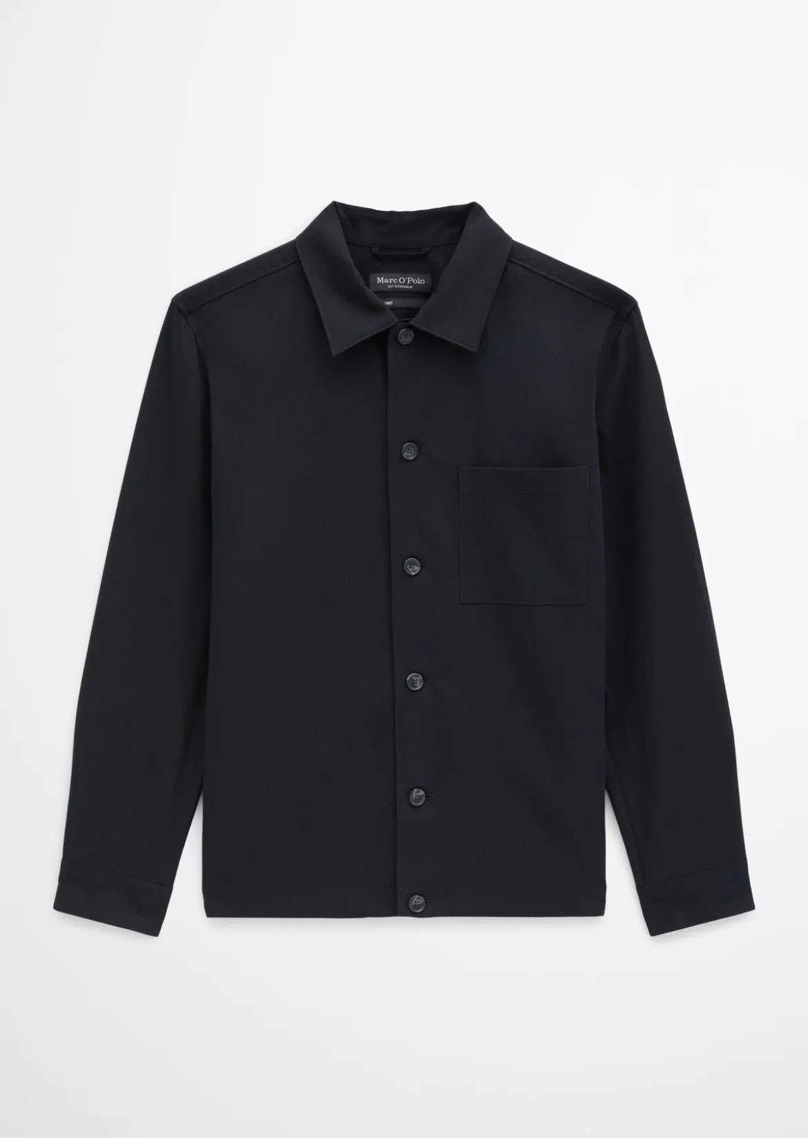 Overshirt aus sommerlichem Woll-Mix