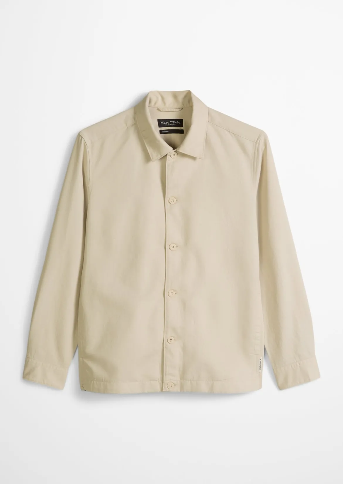 Overshirt aus TENCEL™ Lyocell -Leinen-Mix