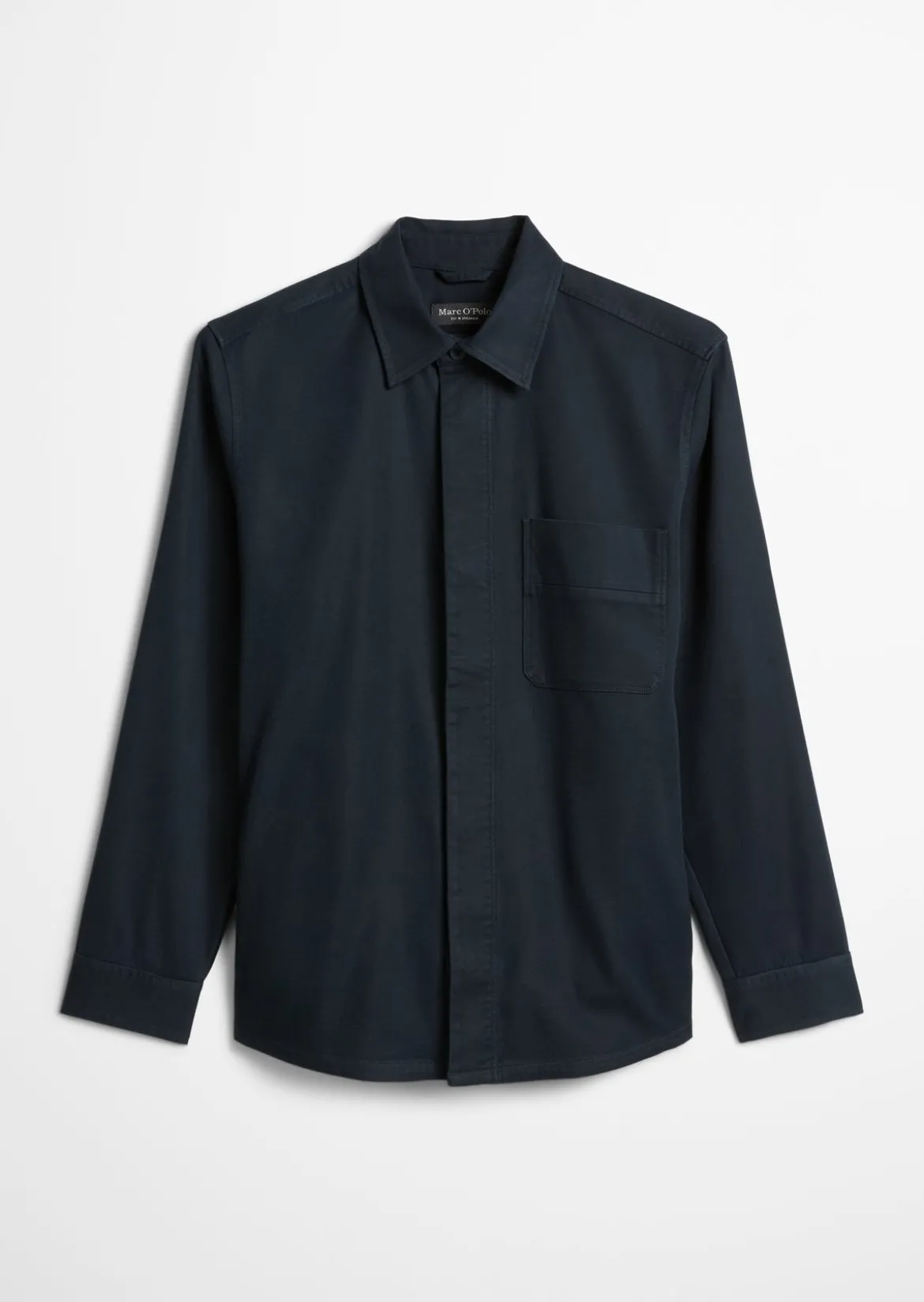 Overshirt aus weichem Bio-Baumwoll-Lyocell-Mix