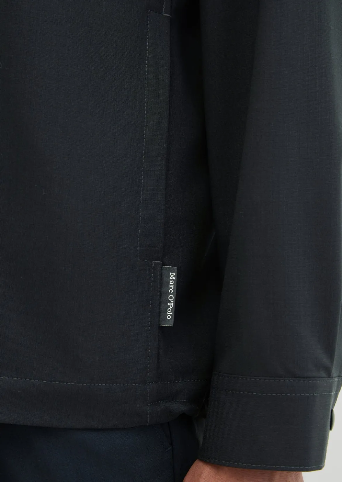 Overshirt Travel Collection aus dehnbarem Tech Wool Blend