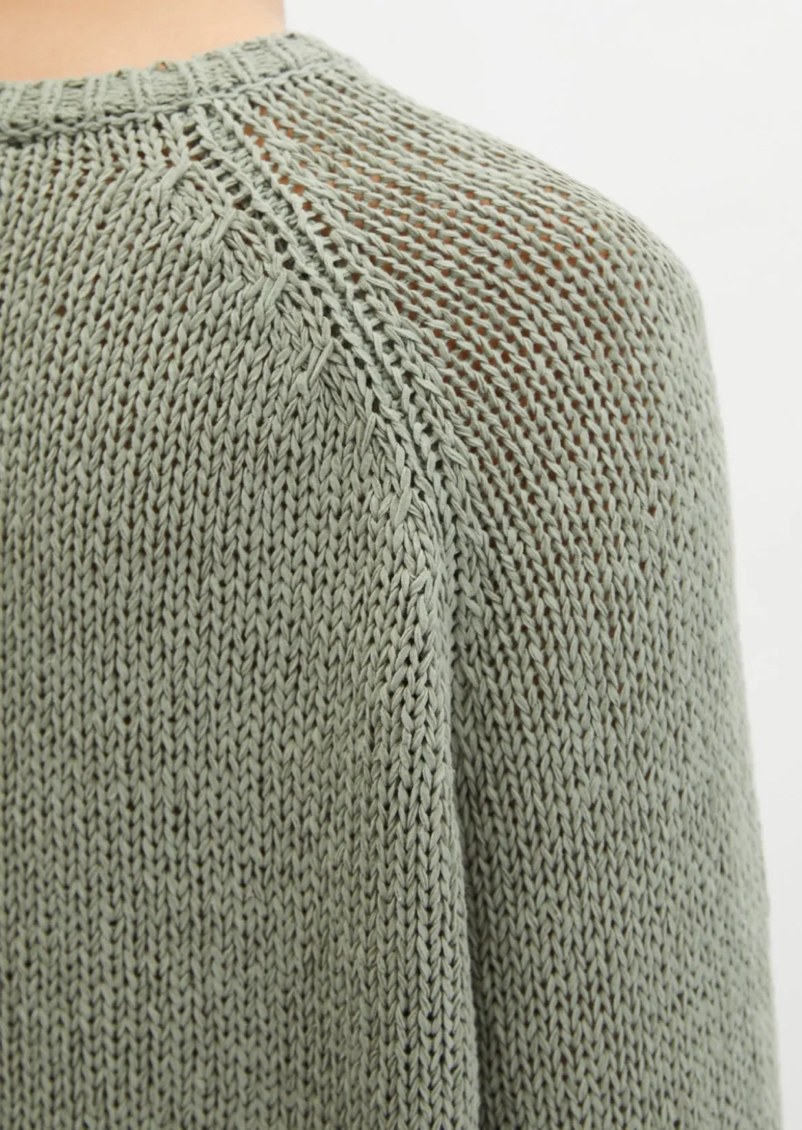 Oversize-Pullover aus Bändchengarn