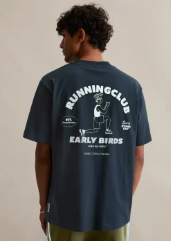 Oversize-T-Shirt mit markantem Rückenprint