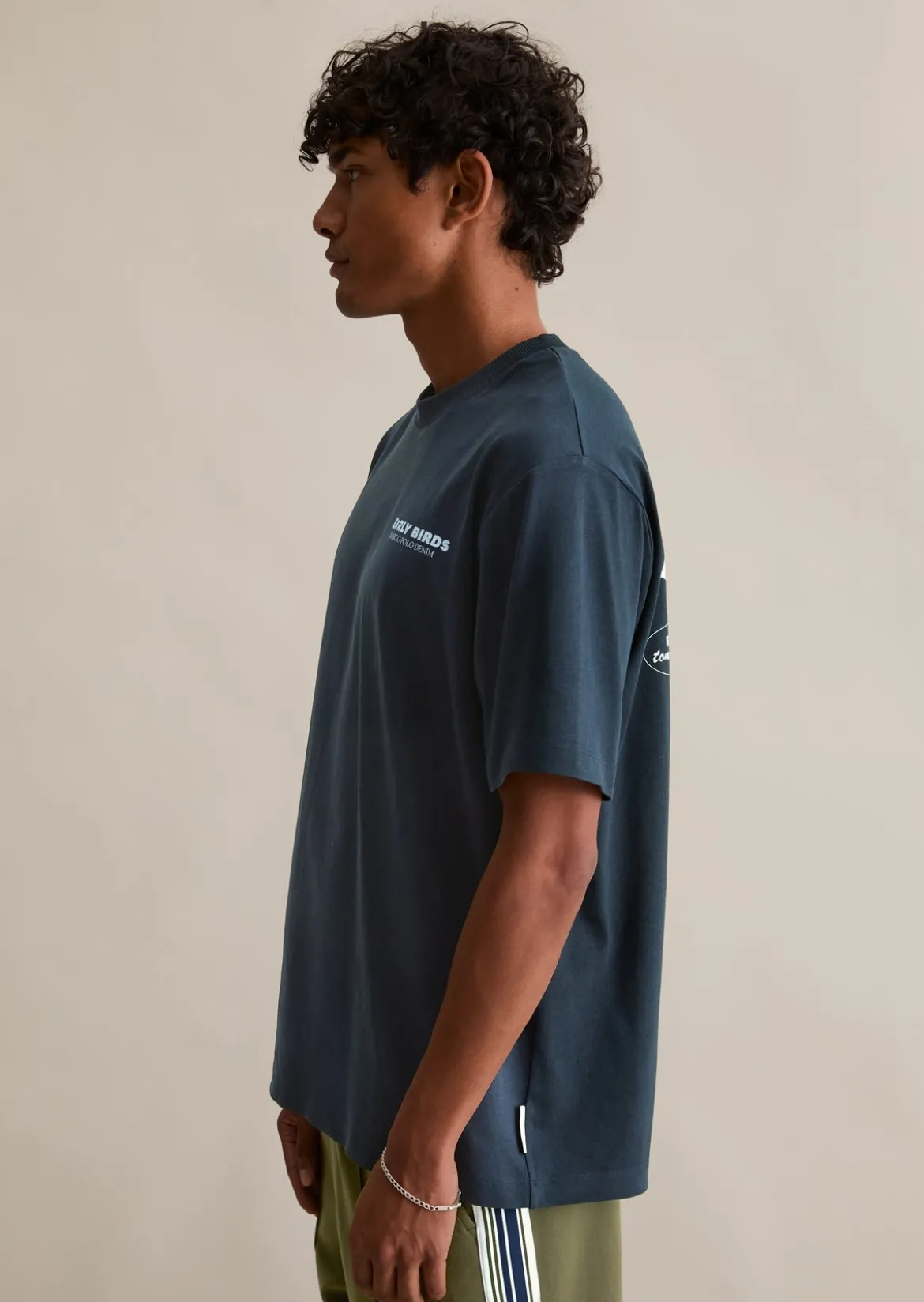 Oversize-T-Shirt mit markantem Rückenprint
