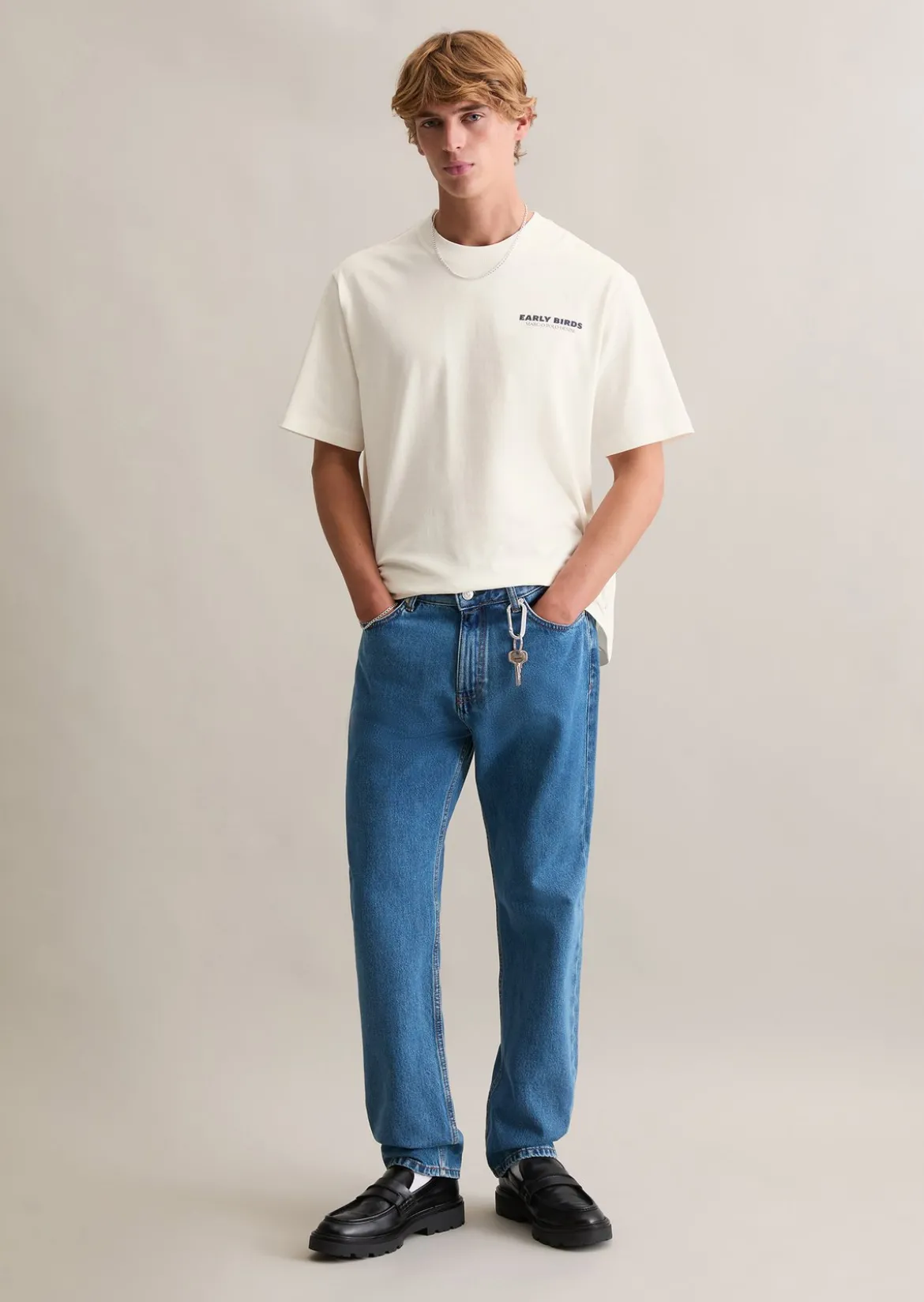 Oversize-T-Shirt mit markantem Rückenprint