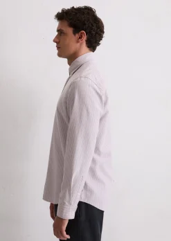 Oxford-Hemd regular mi Button-Down-Kragen