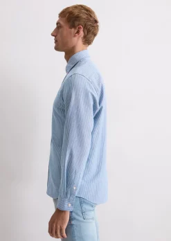 Oxford-Hemd regular mit Button-Down-Kragen
