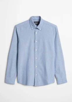 Oxford-Hemd regular mit Button-Down-Kragen