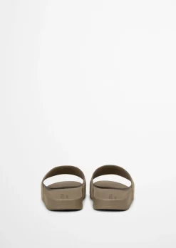 Pantolette Model Eric mit Velourslederriemen