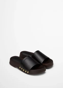 Pantolette Model Mary aus hochwertigem Rindleder