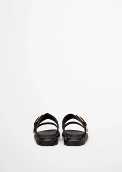 Pantolette Model Stina aus edlem Rindleder