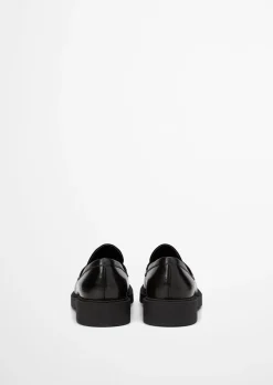 Penny-Loafer Model Lea aus Leder-Mix: glatt und Velours