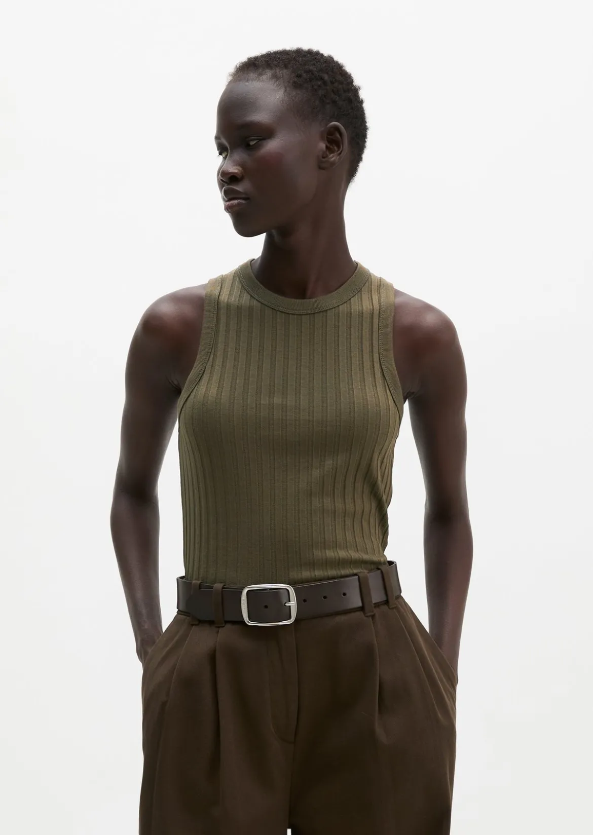 Pointelle-Top regular mit TENCEL™ Modal
