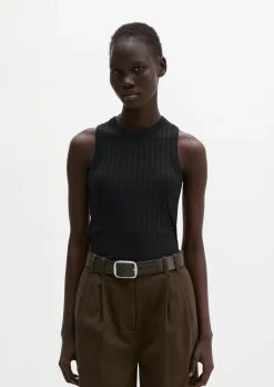 Pointelle-Top regular mit TENCEL™ Modal