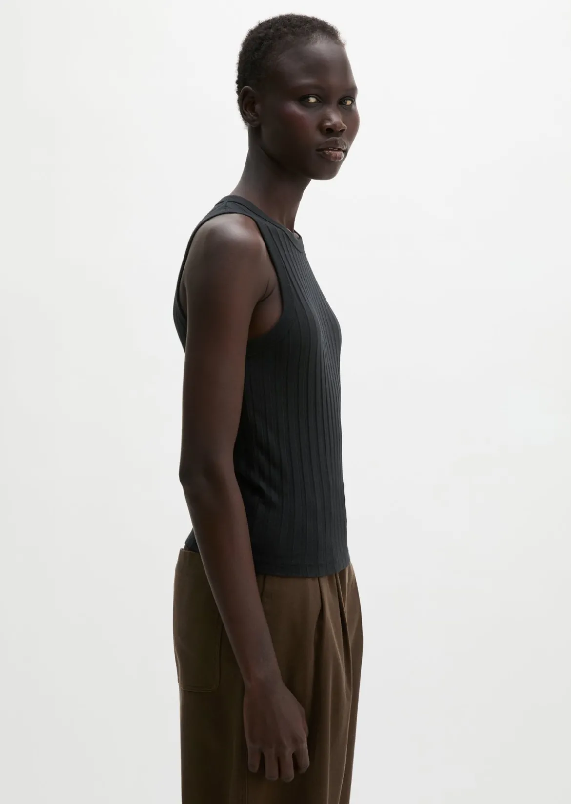 Pointelle-Top regular mit TENCEL™ Modal