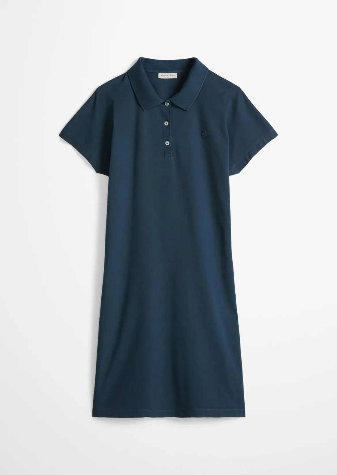 Polokleid regular aus Piqué-Jersey