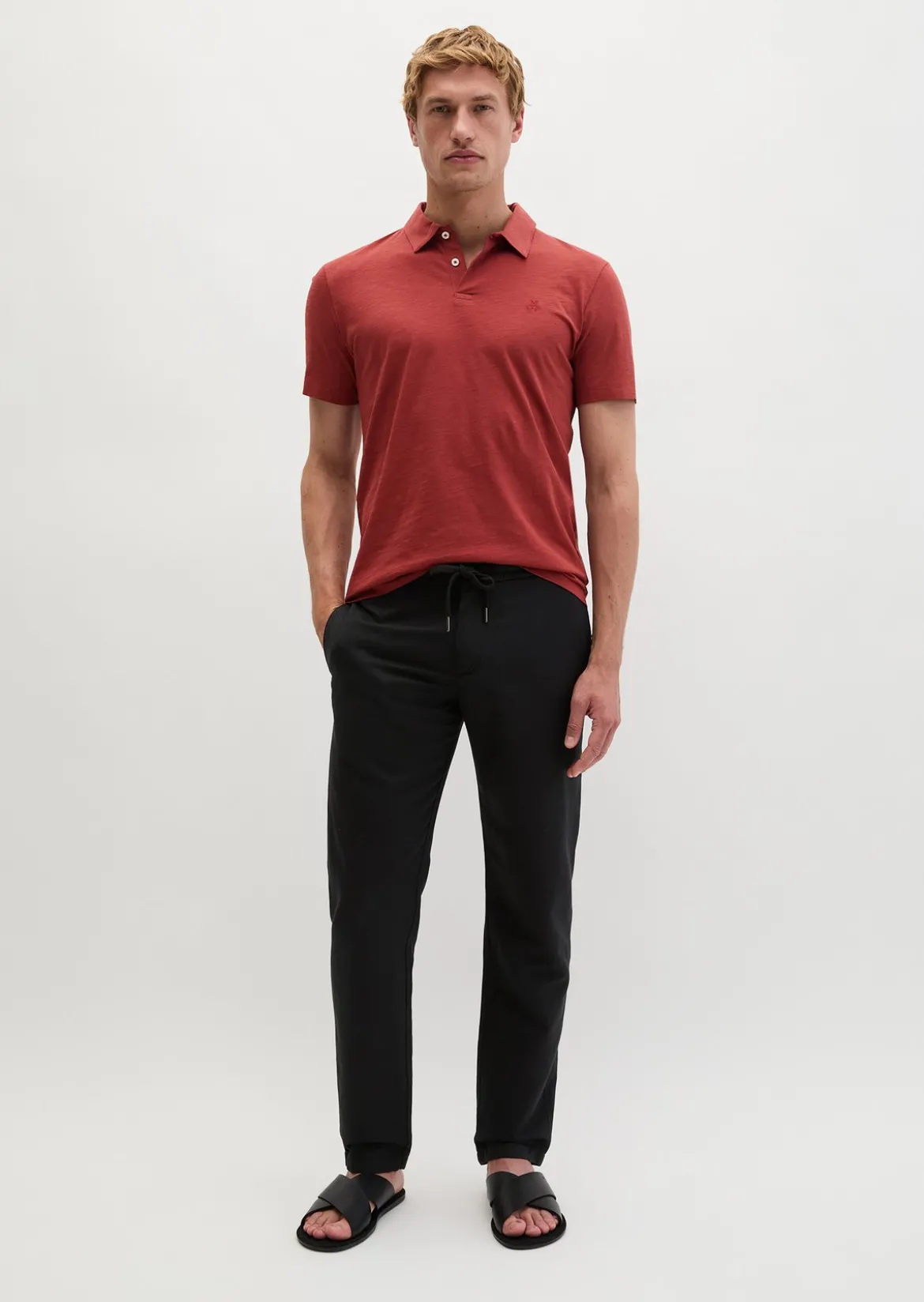 Poloshirt Jersey slim aus reiner Bio-Baumwolle