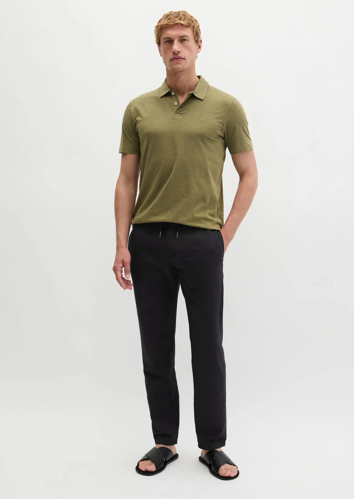Poloshirt Jersey slim aus reiner Bio-Baumwolle