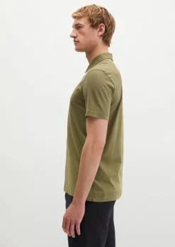 Poloshirt Jersey slim aus reiner Bio-Baumwolle