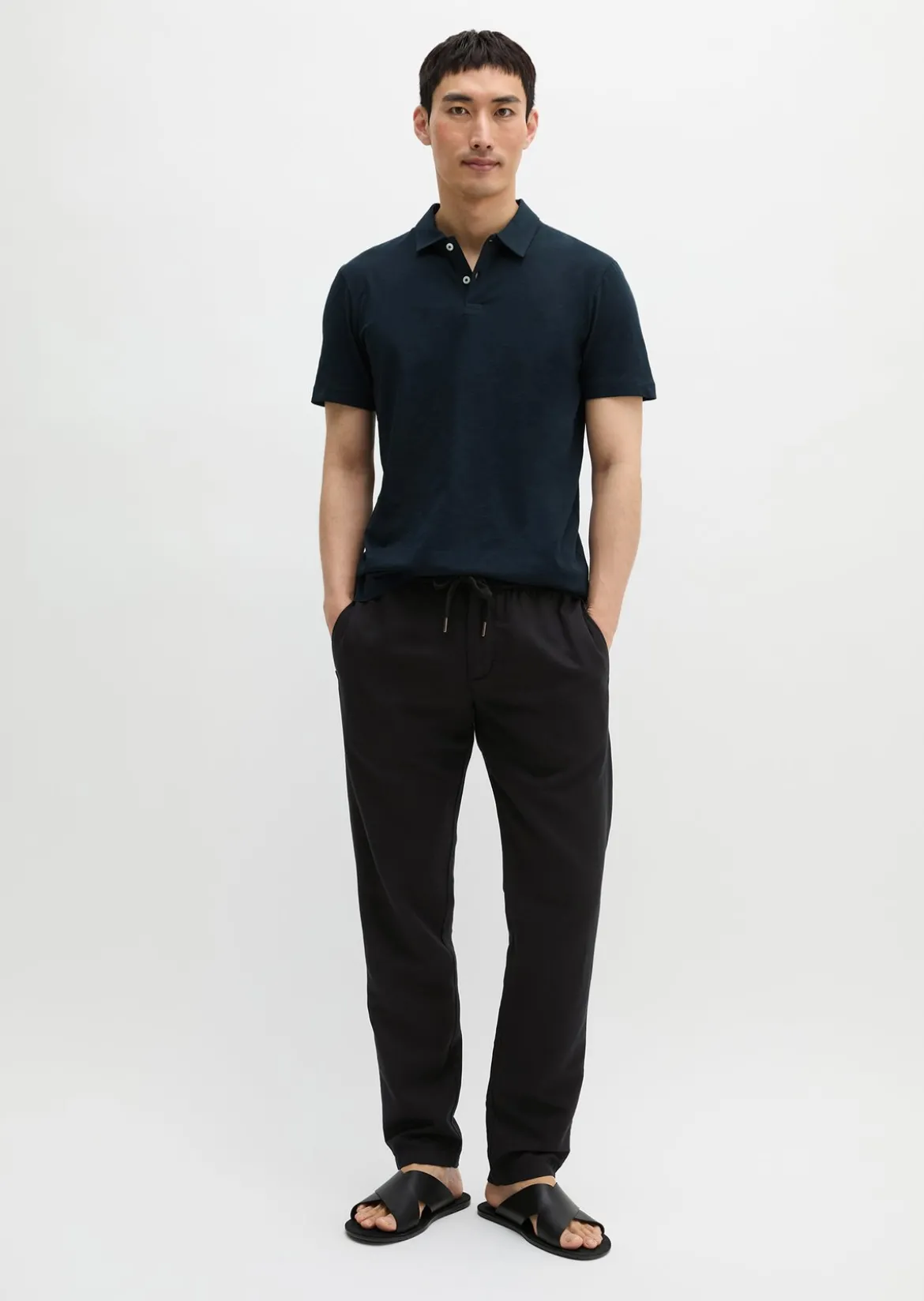 Poloshirt Jersey slim aus reiner Bio-Baumwolle