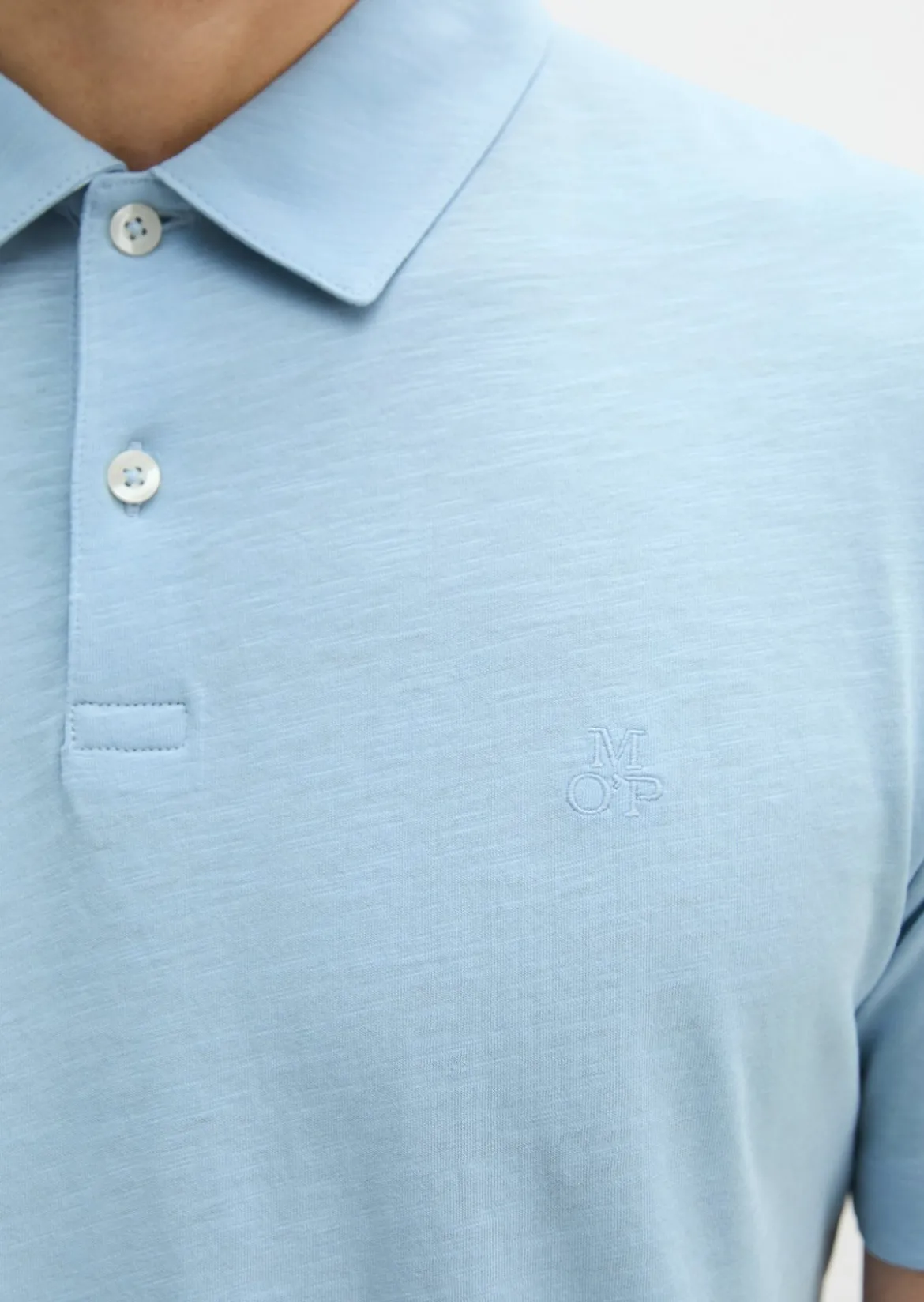 Poloshirt Jersey slim aus reiner Bio-Baumwolle