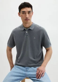 Poloshirt Piqué regular aus Bio-Baumwolle
