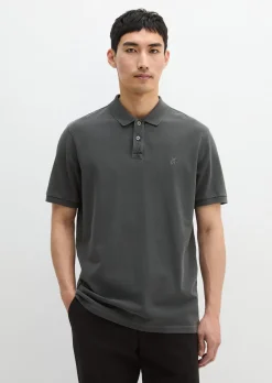 Poloshirt Piqué regular aus Bio-Baumwolle