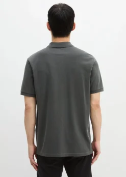 Poloshirt Piqué regular aus Bio-Baumwolle