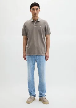 Poloshirt Piqué regular aus Bio-Baumwolle