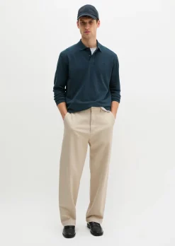 Poloshirt Piqué regular aus Bio-Baumwolle mit Elasthan