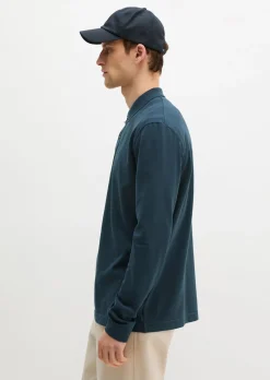 Poloshirt Piqué regular aus Bio-Baumwolle mit Elasthan