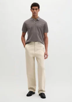 Poloshirt Piqué regular aus Bio-Baumwolle