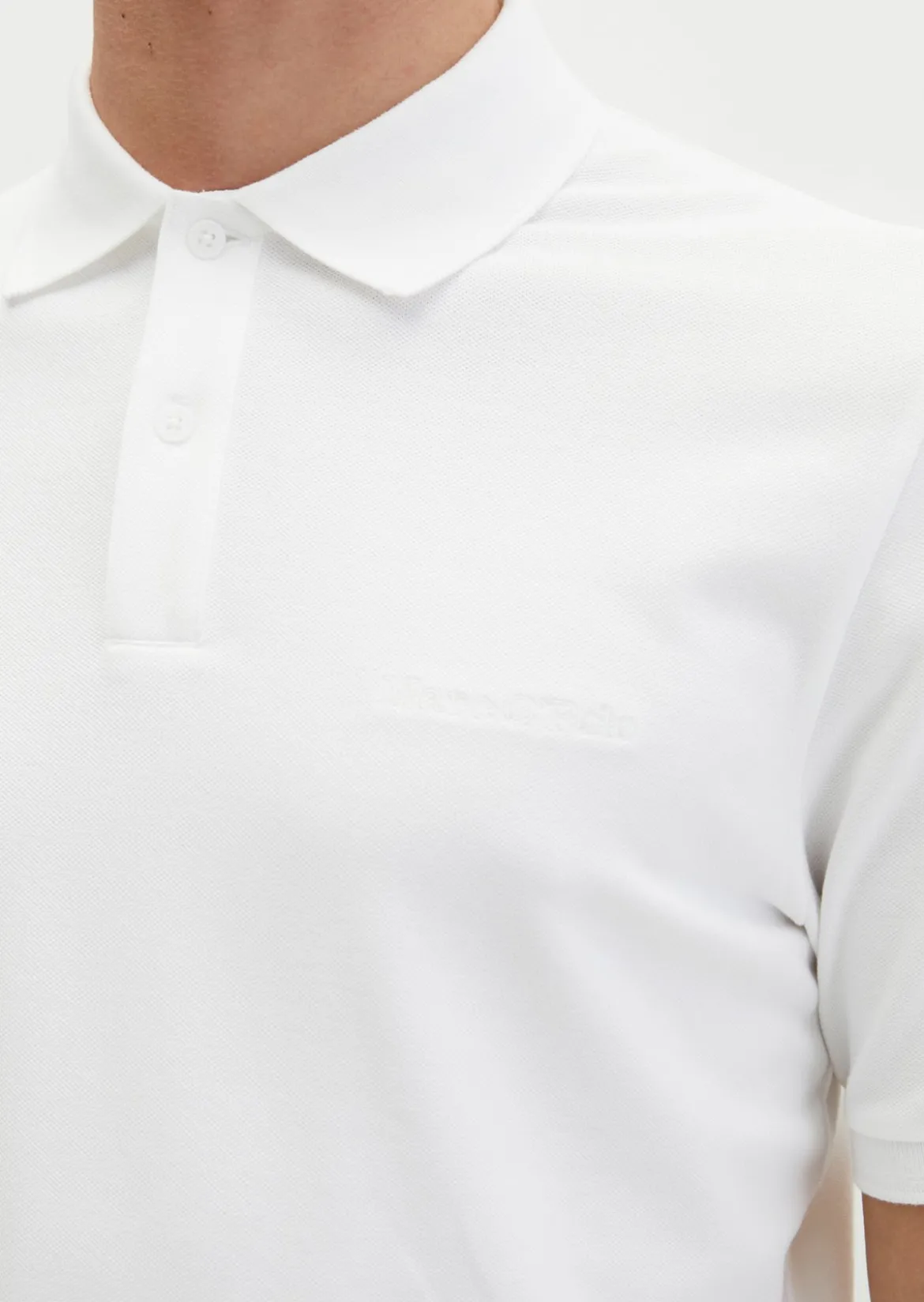 Poloshirt Piqué slim aus mittelschwerem Bio-Baumwoll-Viskose-Mix