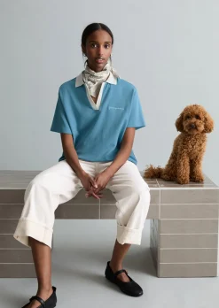 Poloshirt relaxed aus reiner Bio-Baumwolle