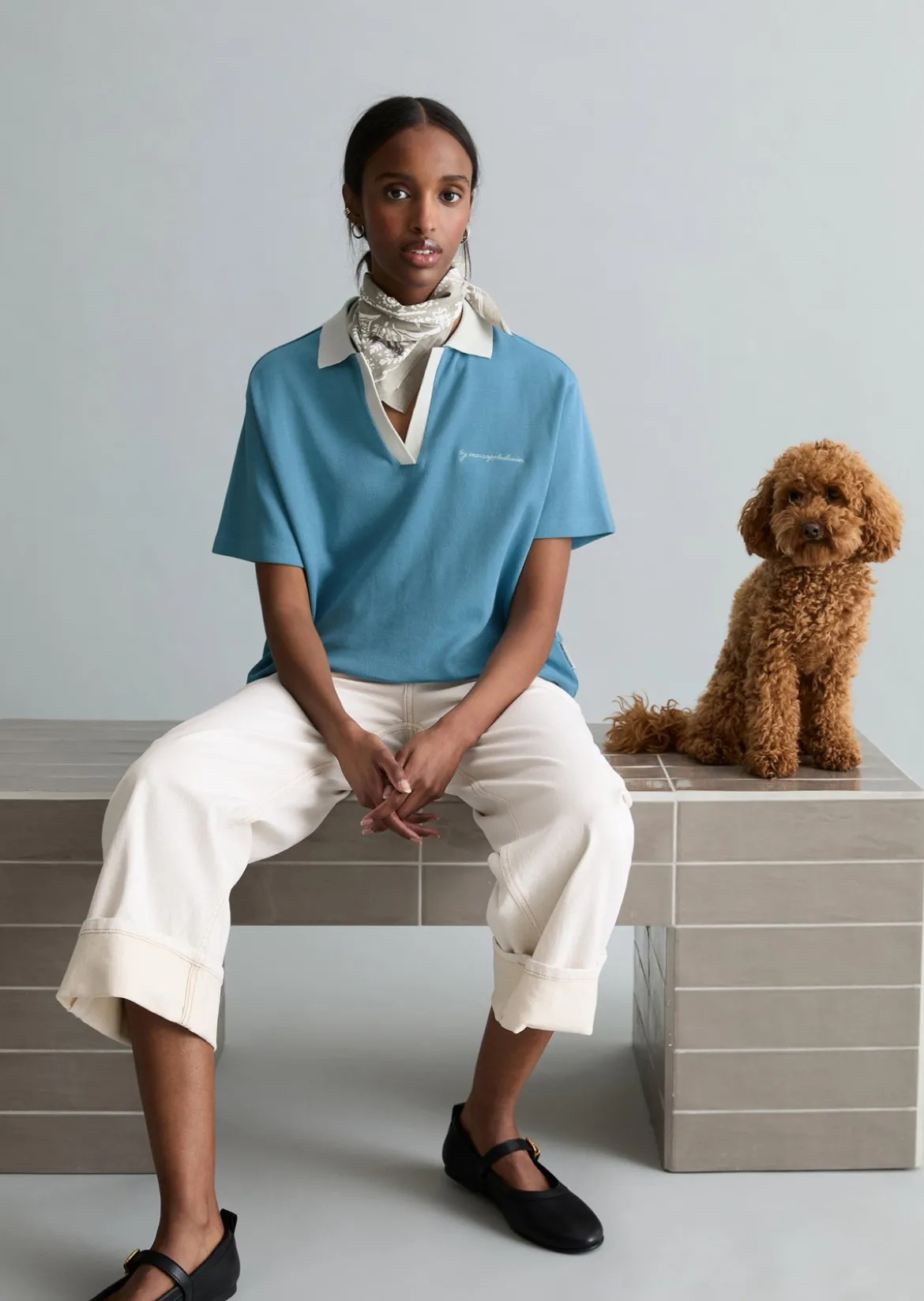 Poloshirt relaxed aus reiner Bio-Baumwolle