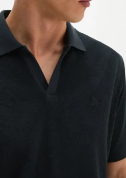 Poloshirt Towel.-Jersey regular aus weichem Jersey-Frottee