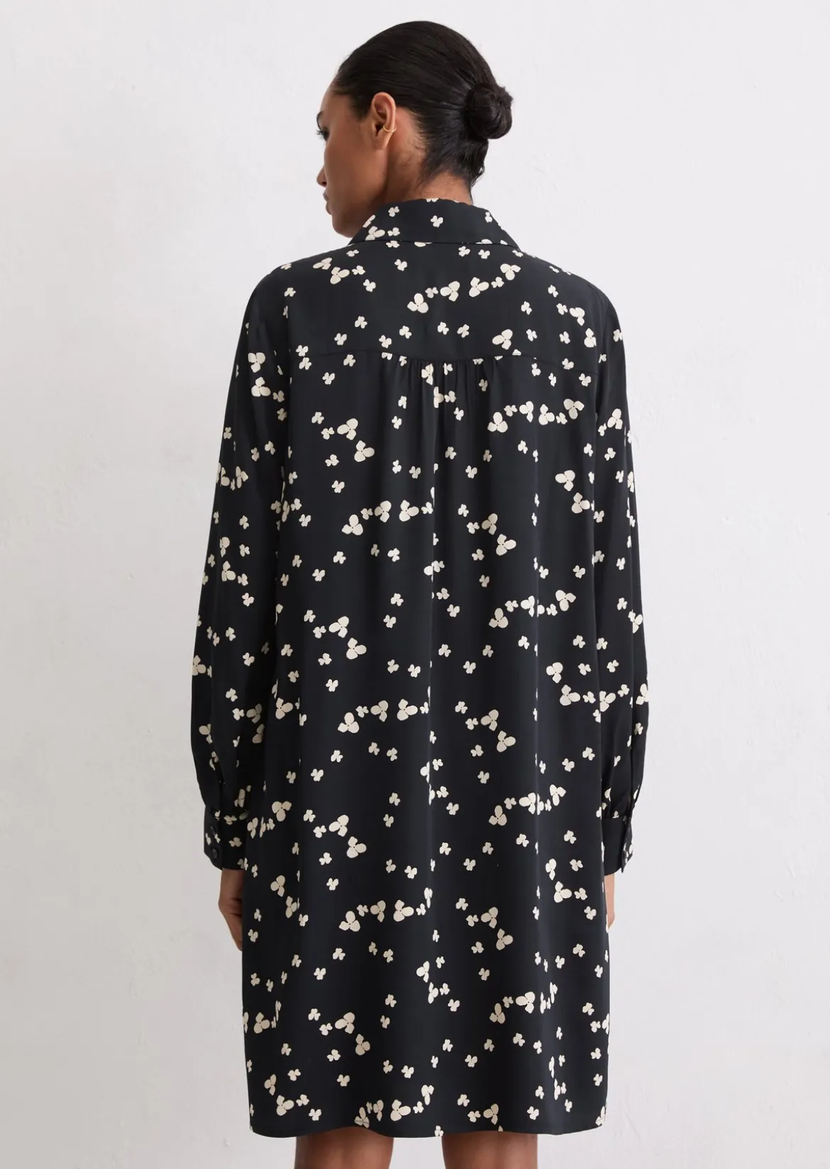 Print-Kleid loose aus LENZING™ ECOVERO™