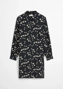 Print-Kleid loose aus LENZING™ ECOVERO™