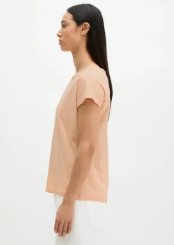 Print-T-Shirt loose aus leichtem Single Jersey