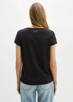 Print-T-Shirt regular aus leichtem Single Jersey