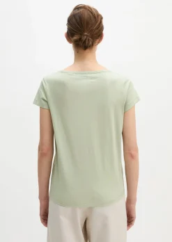 Print-T-Shirt regular aus leichtem Single Jersey