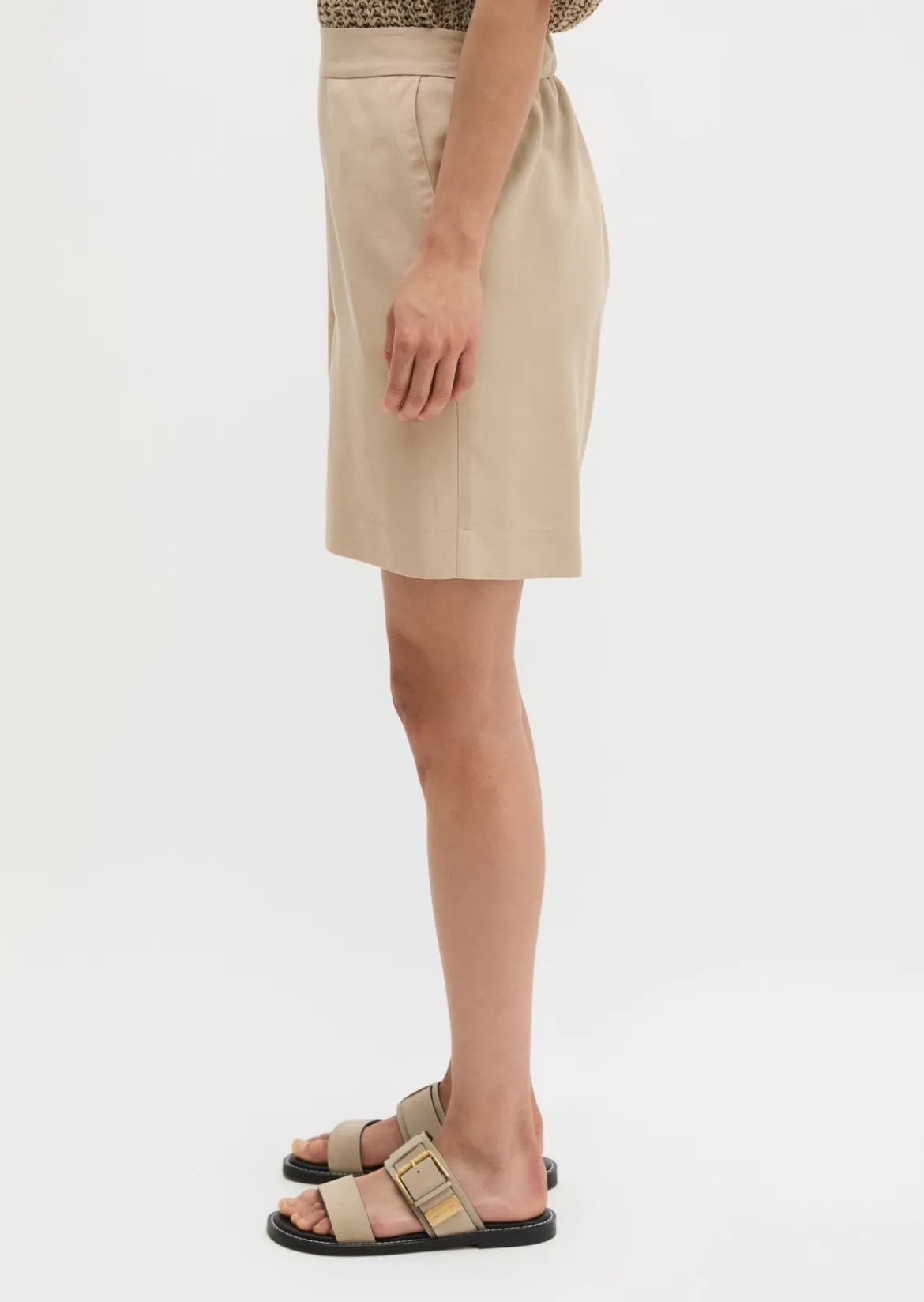 Pull-On-Shorts straight aus TENCEL™ Lyocell