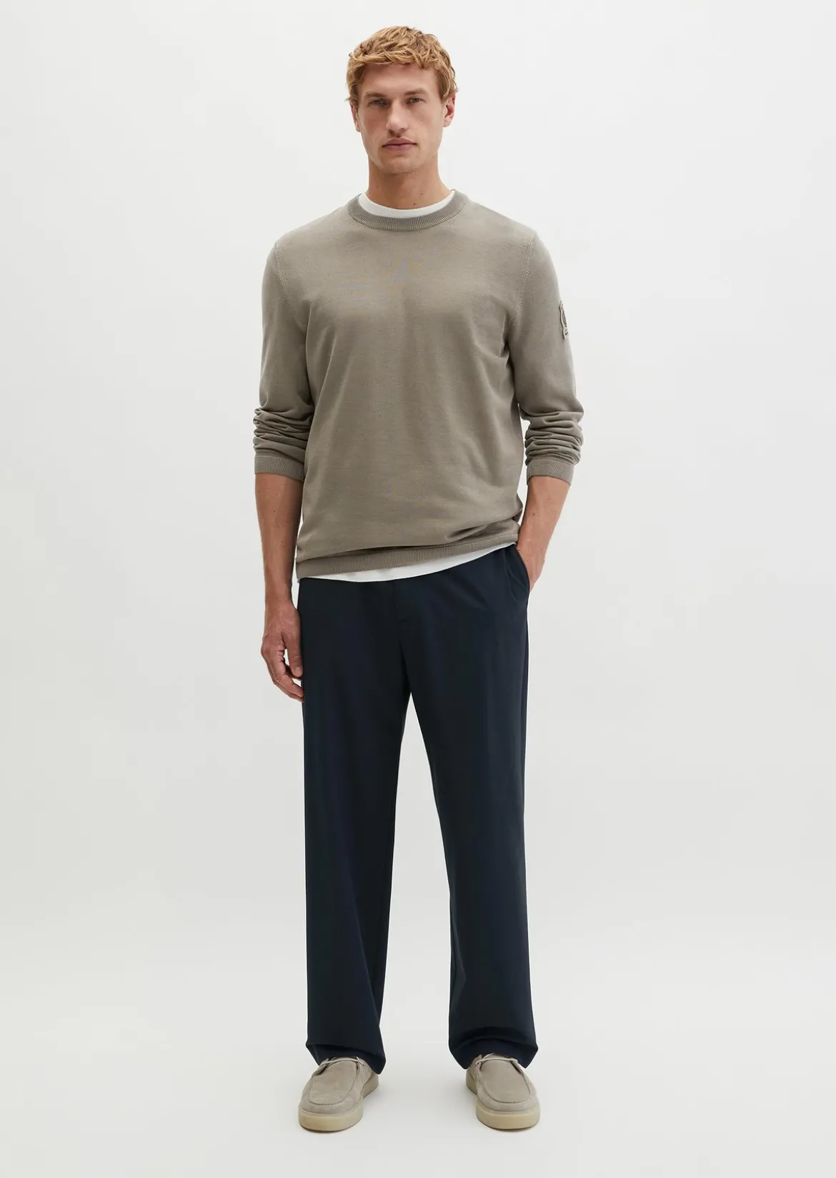 Pullover DFB Travel Collection aus reiner Bio-Baumwolle
