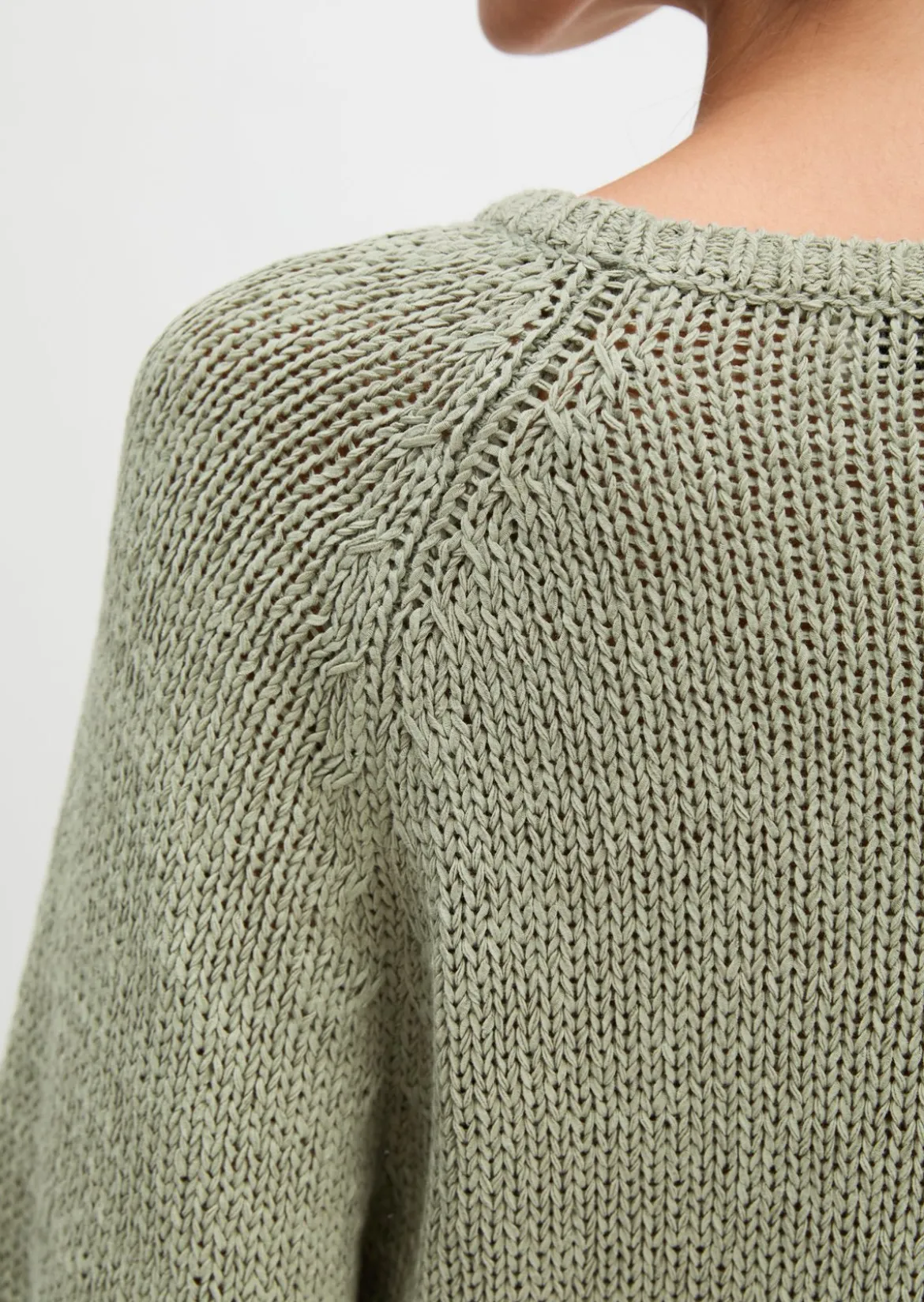 Pullover loose aus Bändchengarn