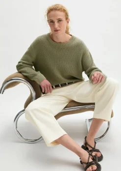 Pullover loose aus Heavy-Weight-Organic-Cotton