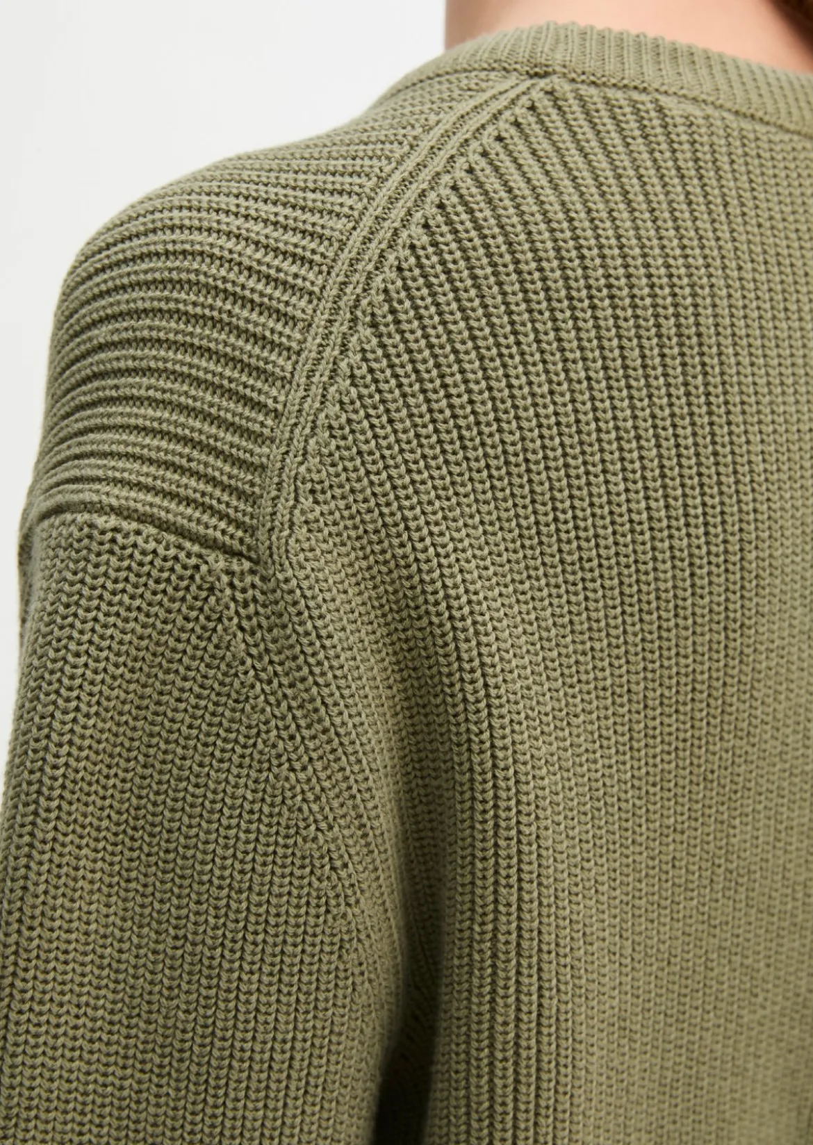 Pullover loose aus Heavy-Weight-Organic-Cotton