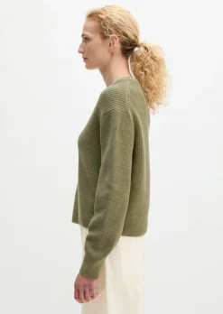 Pullover loose aus Heavy-Weight-Organic-Cotton