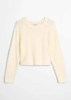 Pullover loose aus weichem Organic Cotton-Mix