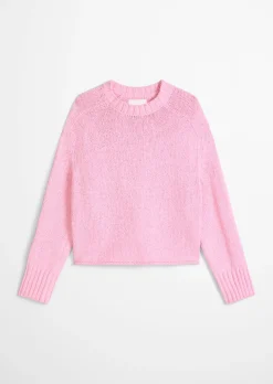 Pullover oversize aus hochwertigem Baumwoll-Mix