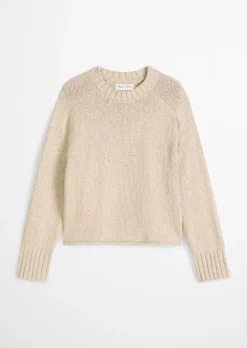 Pullover oversize aus hochwertigem Baumwoll-Mix