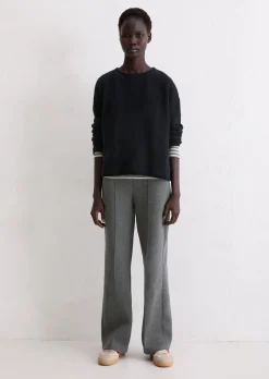 Pullover oversized aus flauschiger Lambswool